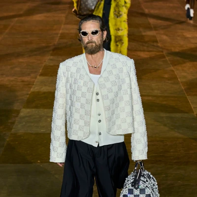 Stefano pilati na louis vuitton ss24 reviji