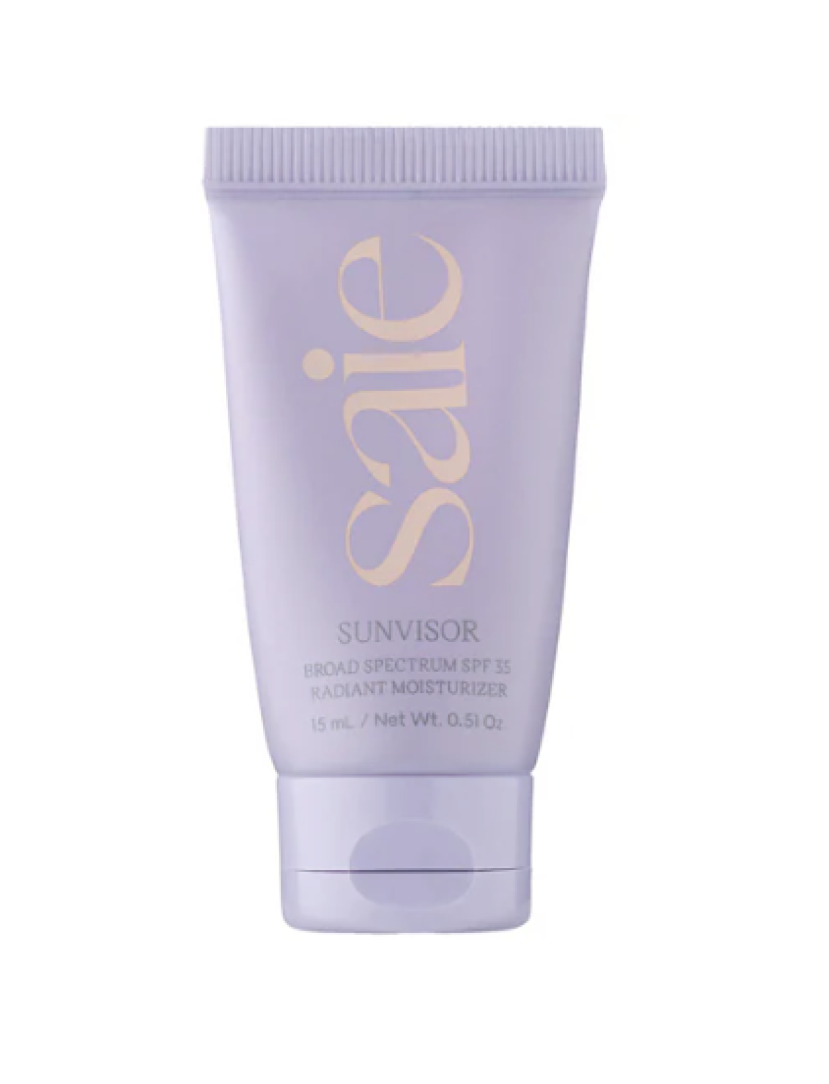 Saie Mini Sunvisor Radiant Moisturizing Face Sunscreen SPF 35