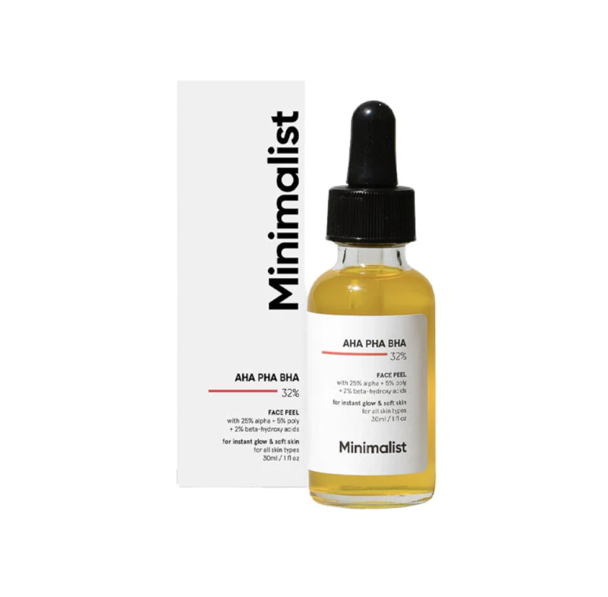 Minimalist AHA PHA BHA 32% Face Peel