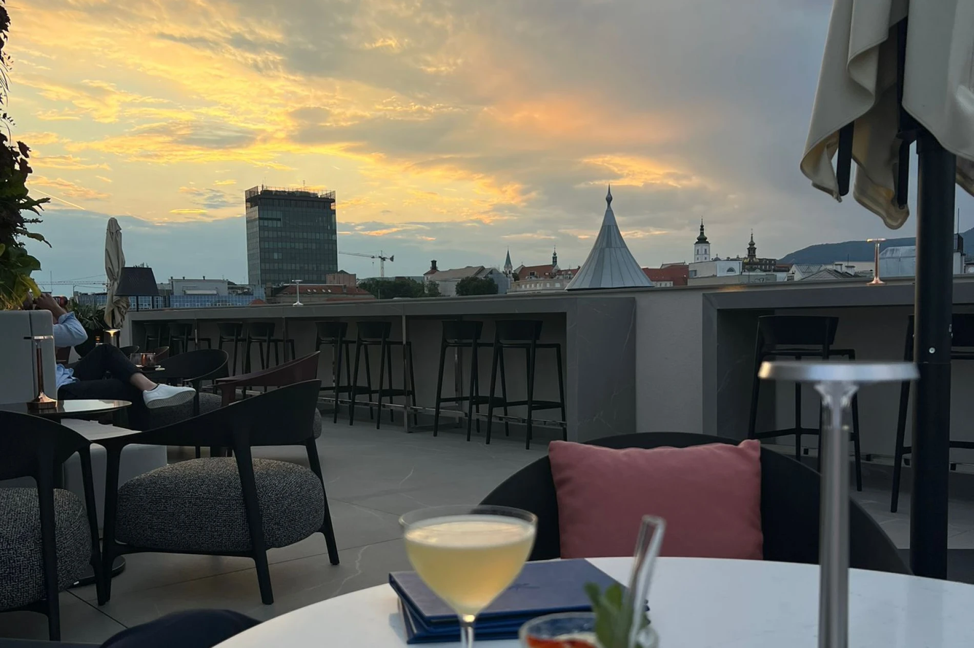 rooftop bar