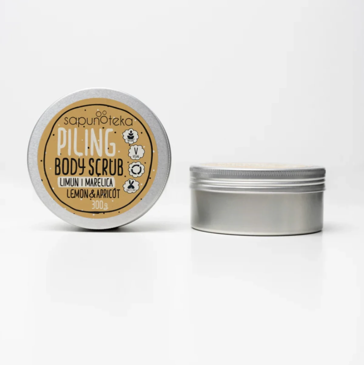 Sapunoteka Body scrub Lemon & apricot