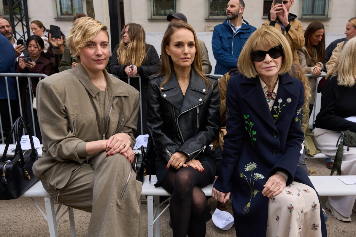 Greta Gerwig, Natalie Portman i Anna Wintour