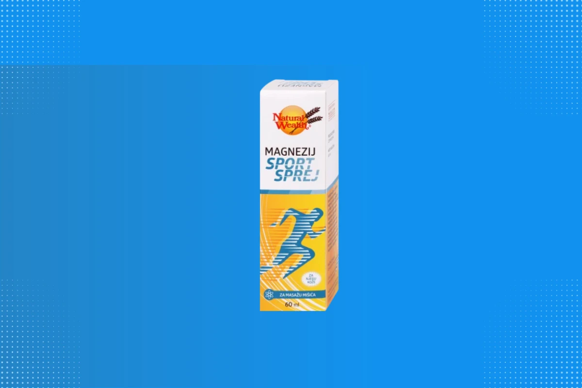 Natural Wealth Sport sprej Magnezij