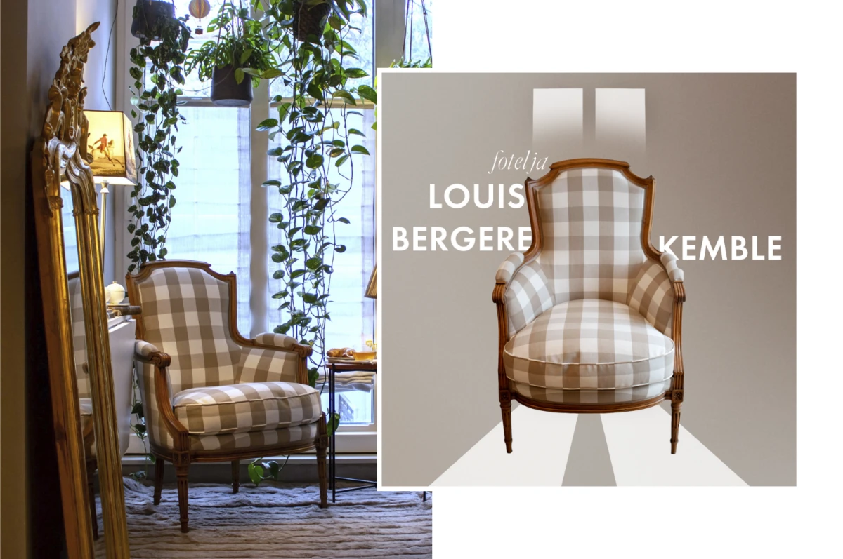 fotelja Louis Bergere Kemble, 1.832 €