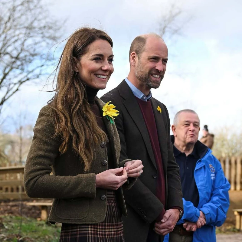 The Prince and Princess of Wales