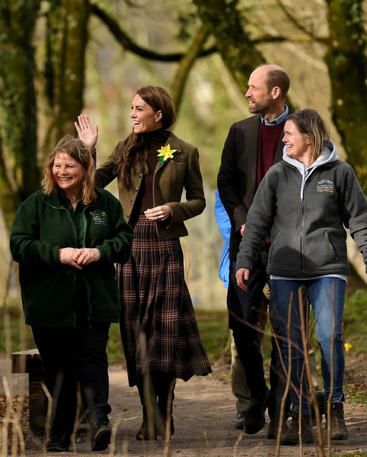 The Prince and Princess of Wales