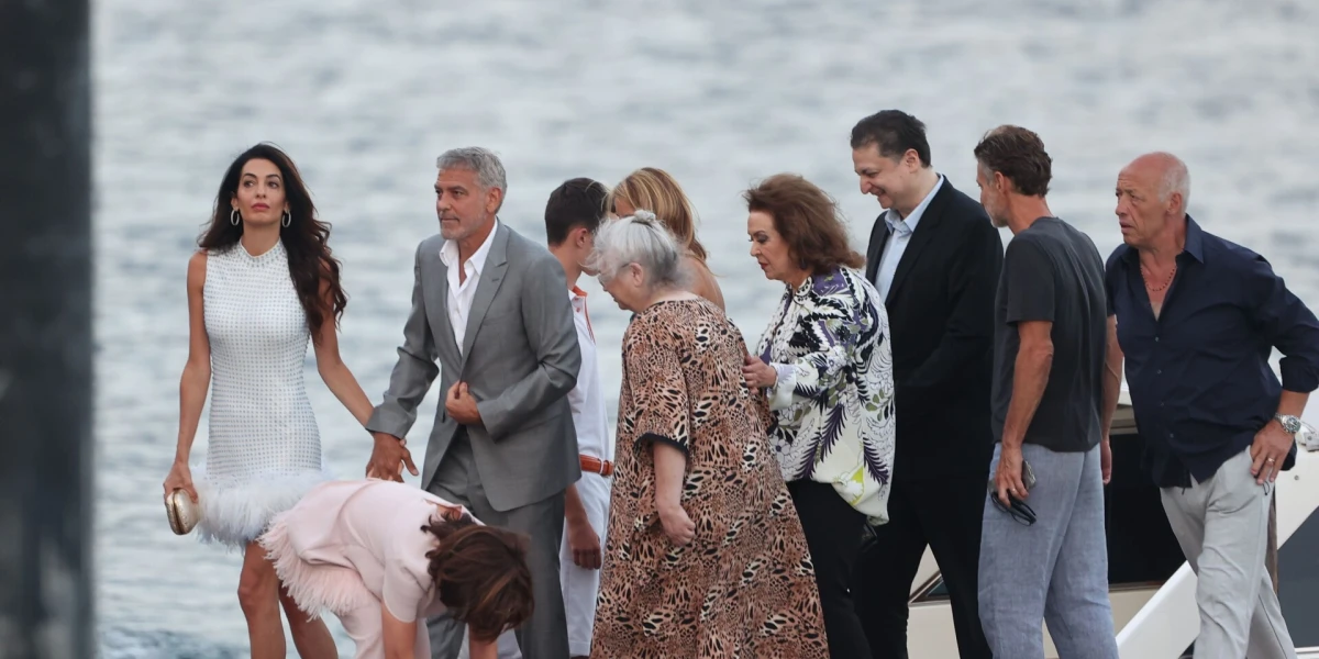 George i Amal Clooney s gostima