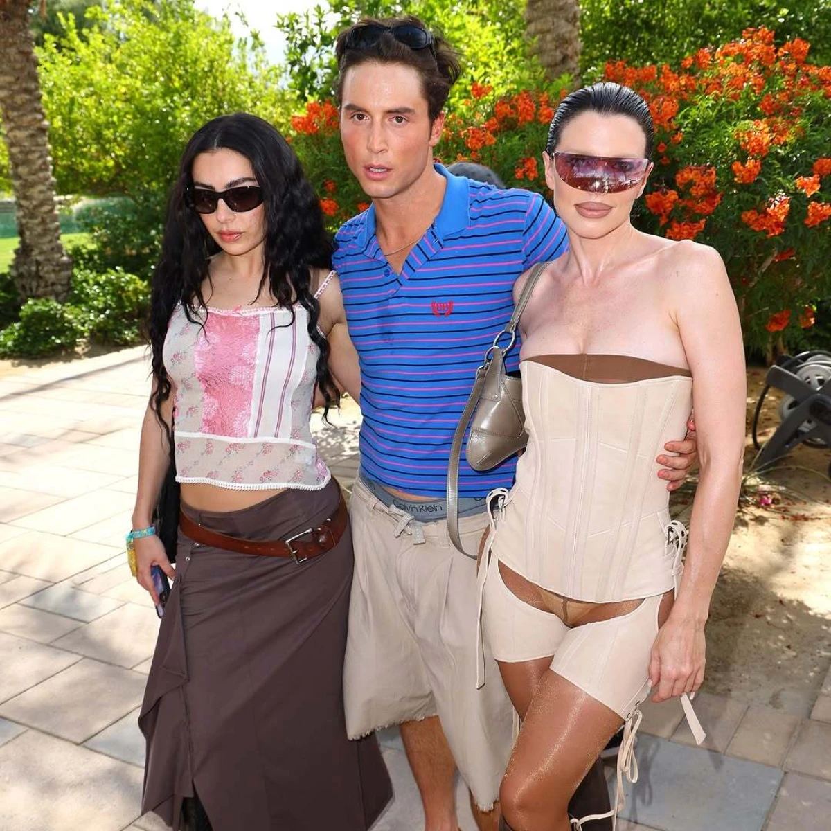 charli xcx, Benito Skinner I Julia Fox
