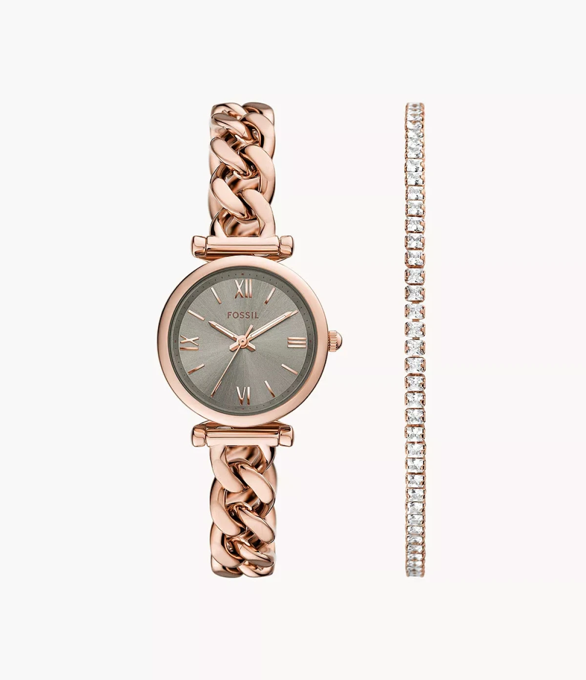 Carlie Three-Hand Rose Gold 260 eur 