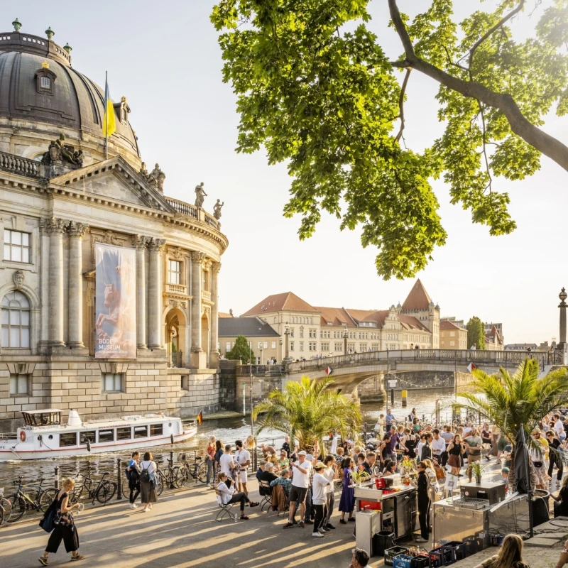 Bode Museum, Swing-Abend in der Strandbar Mitte, Museumsinsel