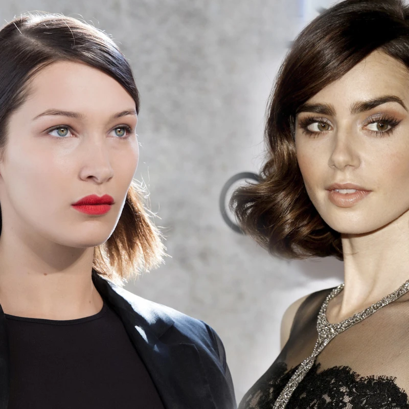 Bella Hadid i Lily Collins