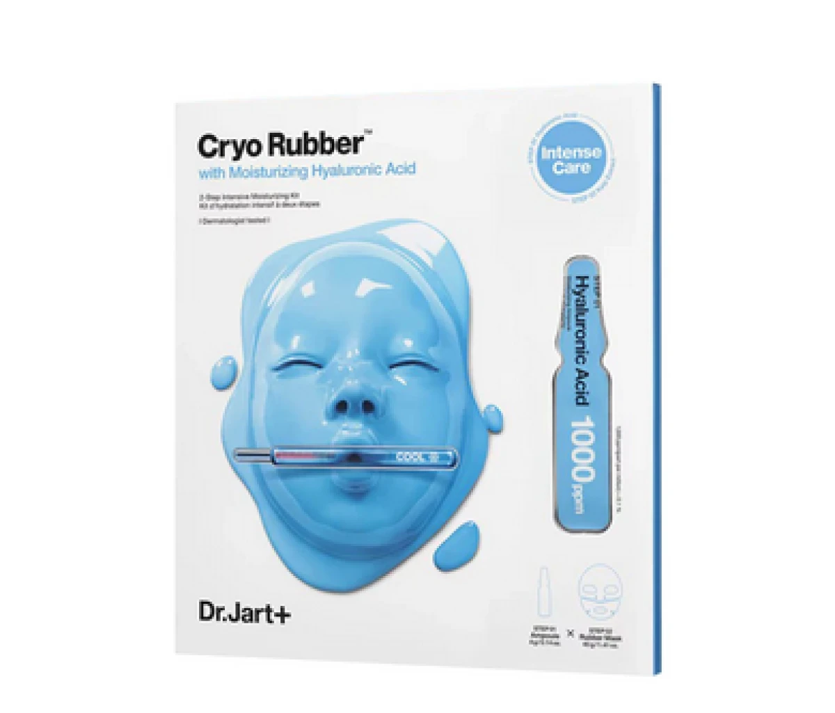 Cryo Rubber with moisturizing hyaluronic acid