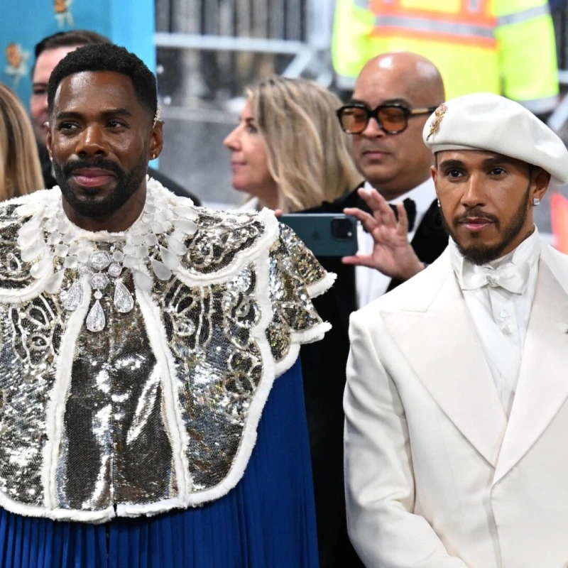 Colman domingo i lewis hamilton