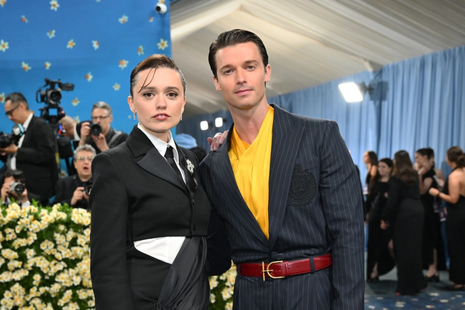 Aimee Lou Wood i Patrick Schwarzenegger