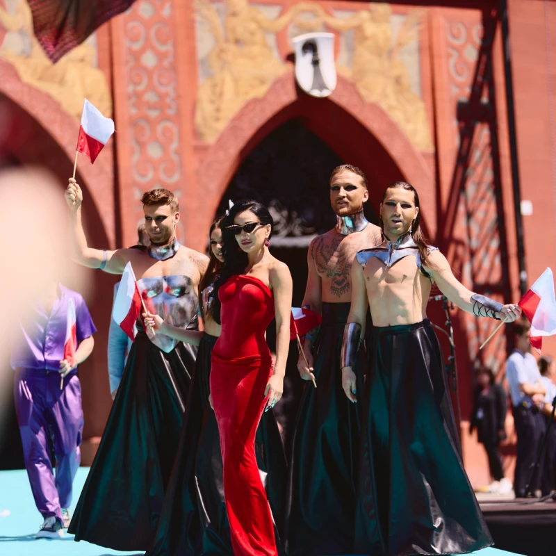 Eurovision 2025 tirkizni tepih