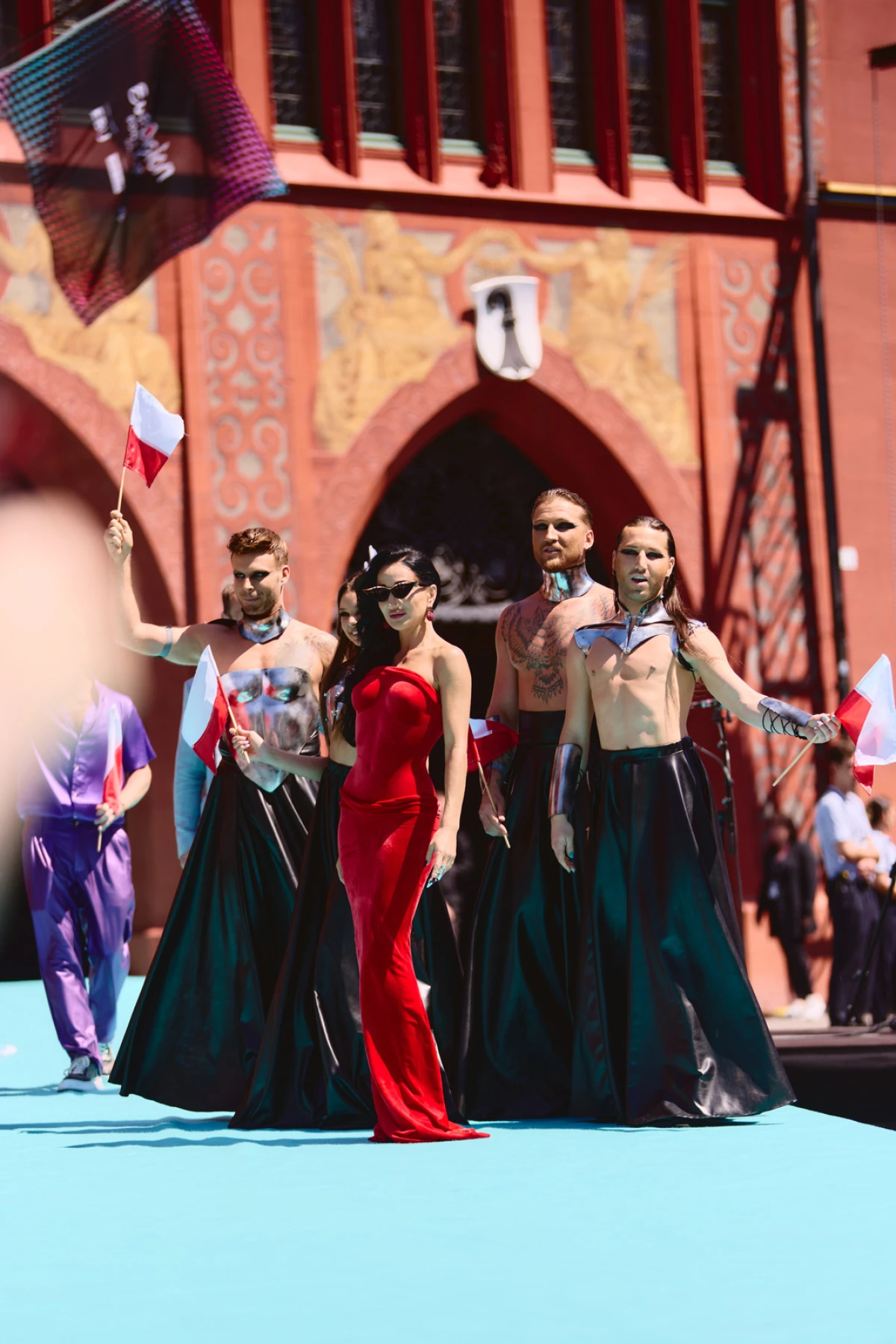 Eurovision 2025 tirkizni tepih