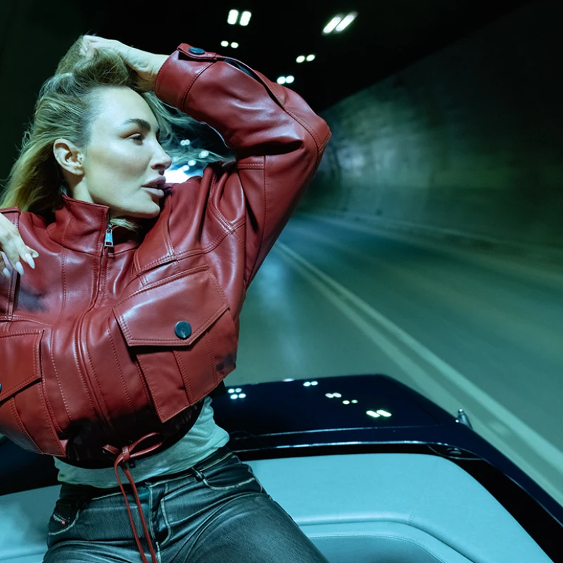 senidah. Jakna: mona. hlače: diesel (fashion&friends)