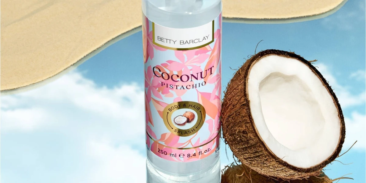 Coconut Pistachio body and hair splash