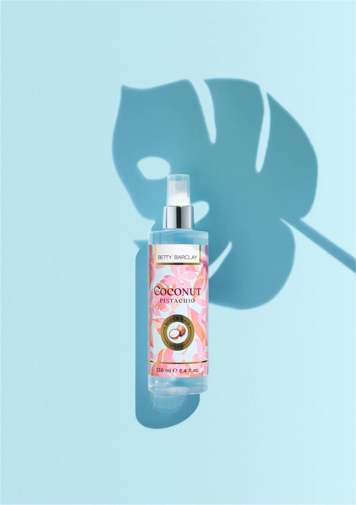 Coconut Pistachio body and hair splash
