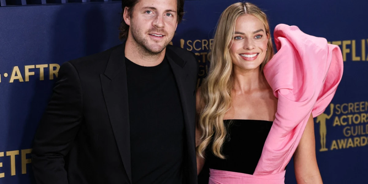 Tom Ackerley i Margot Robbie 