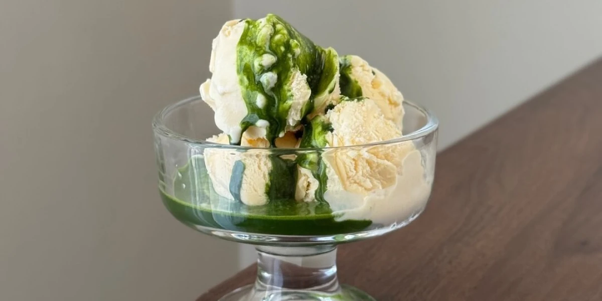 matcha affogato
