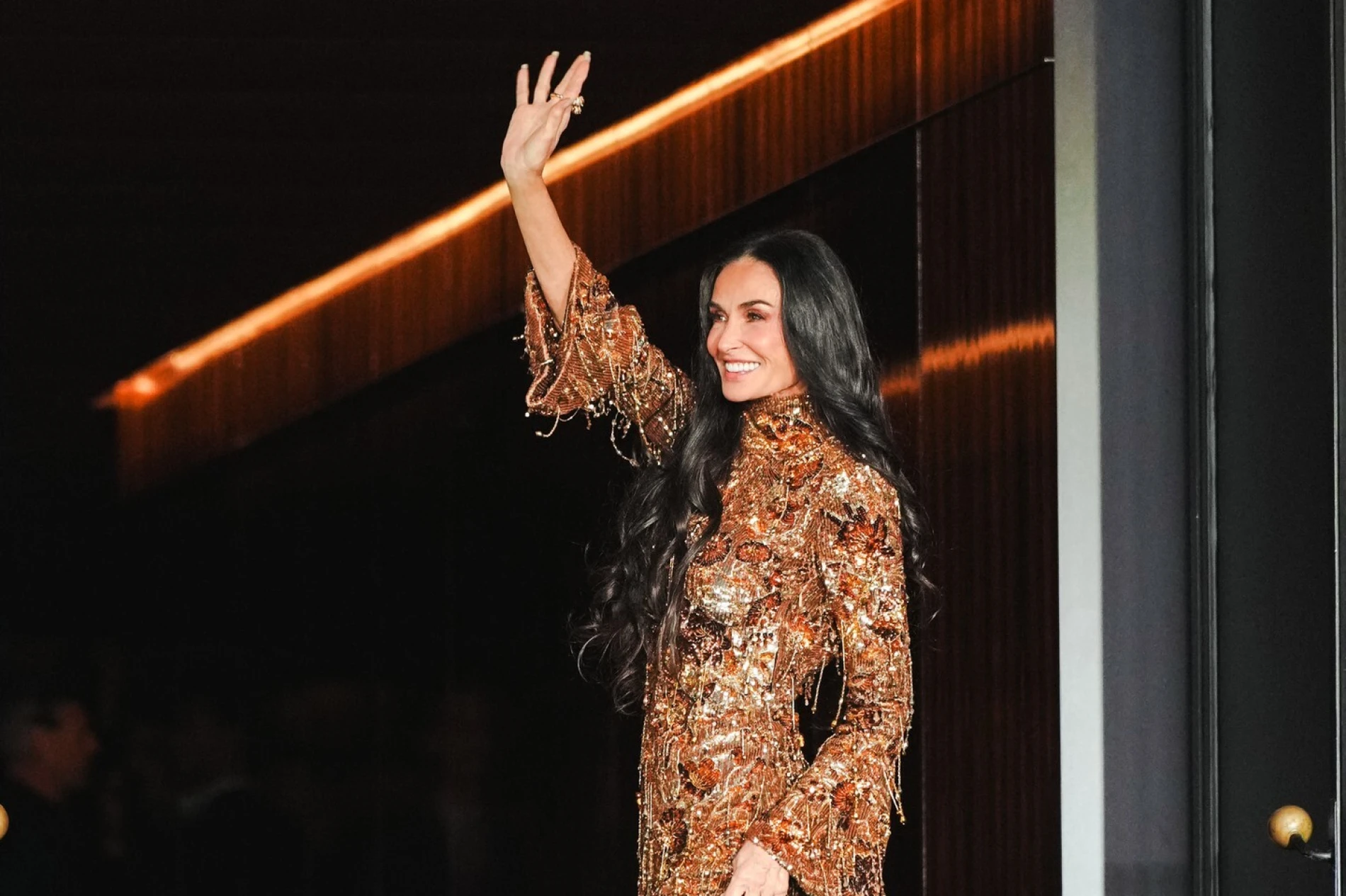 Demi Moore u zlatnoj haljini otvorila novo poglavlje Guccija