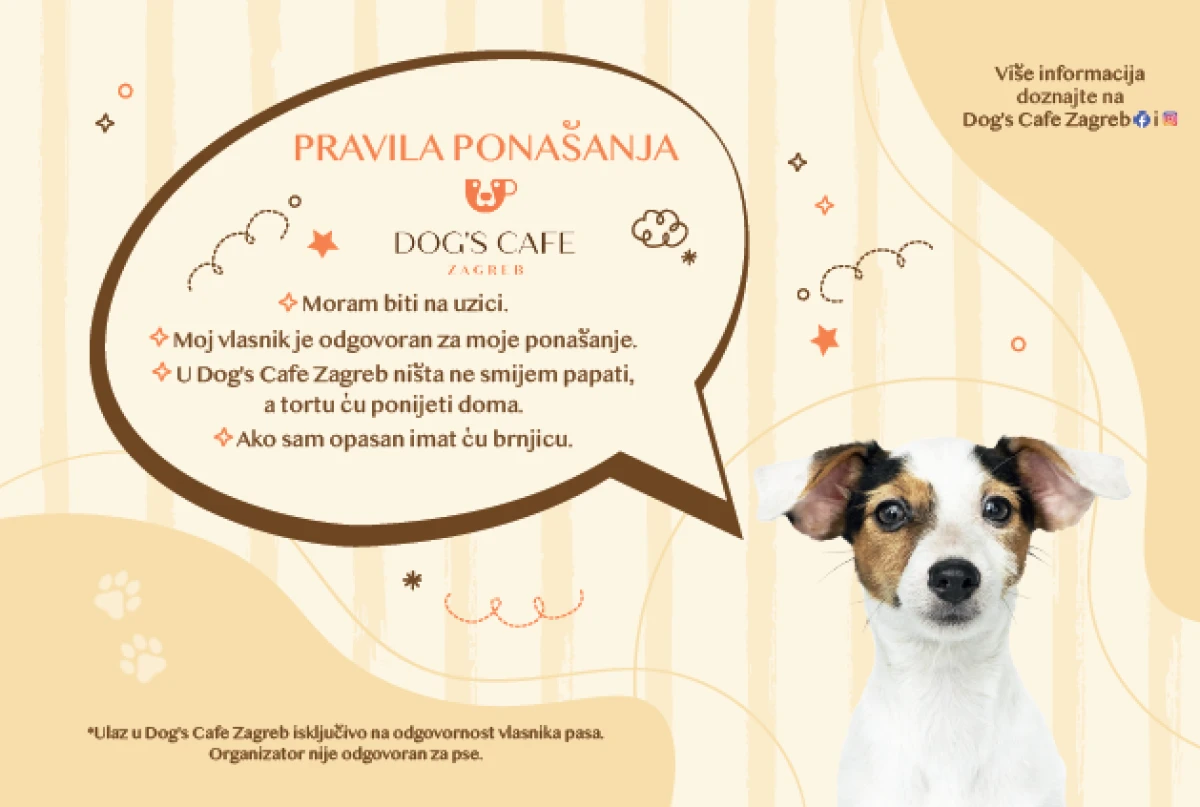Prvi Dog's Cafe Zagreb na jednoj od najljepših lokacija u gradu