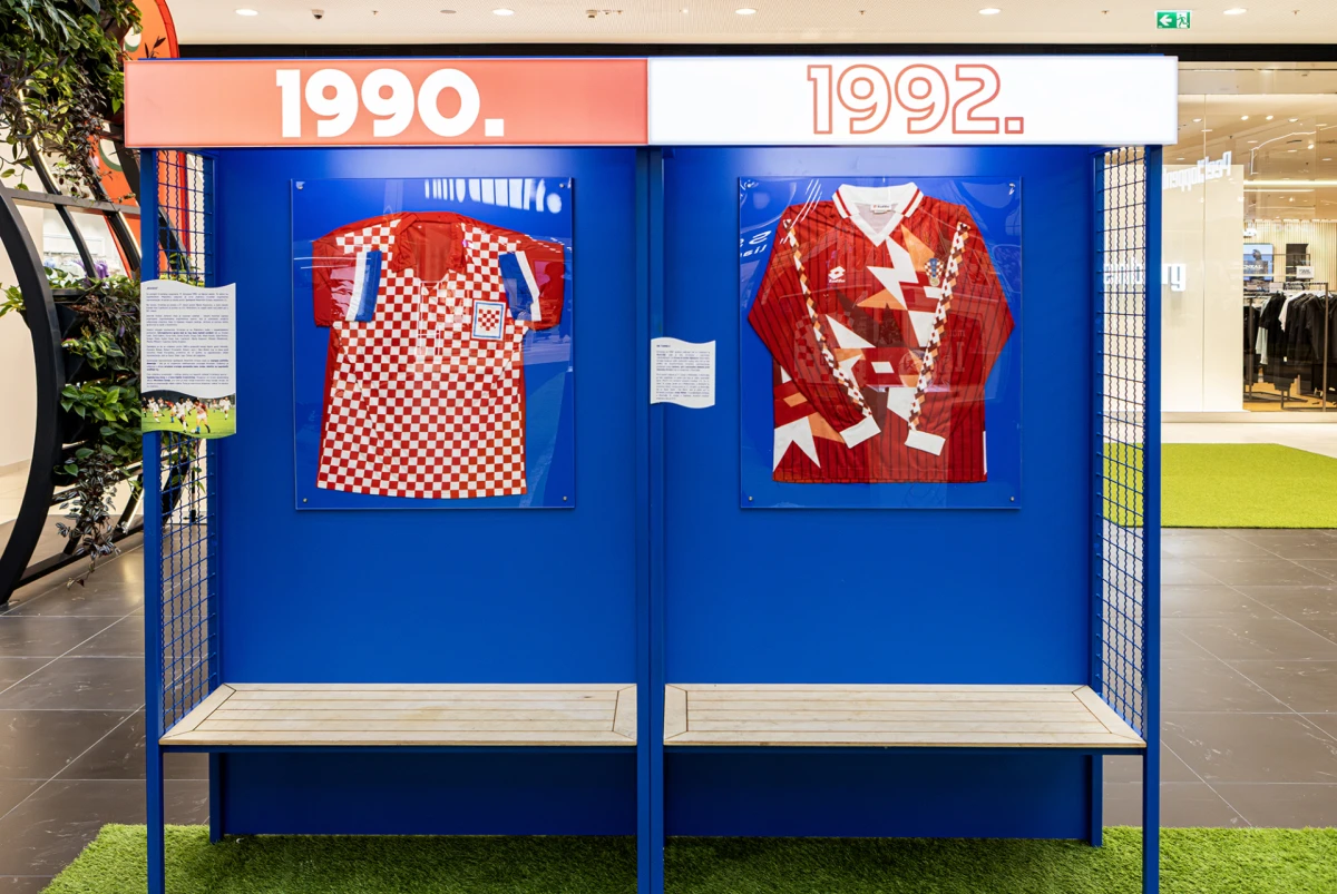 City Center one East slavi 35 godina nogometnih uspjeha reprezentacije top izložbom