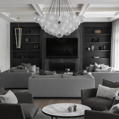 Tamne nijanse domu daju snažniji karakter, a ovaj stan to savršeno prikazuje