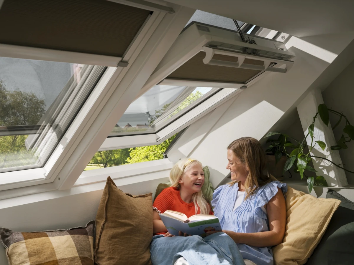 VELUX krovni prozori donose novu razinu udobnosti – gdje tehnologija i priroda rade zajedno