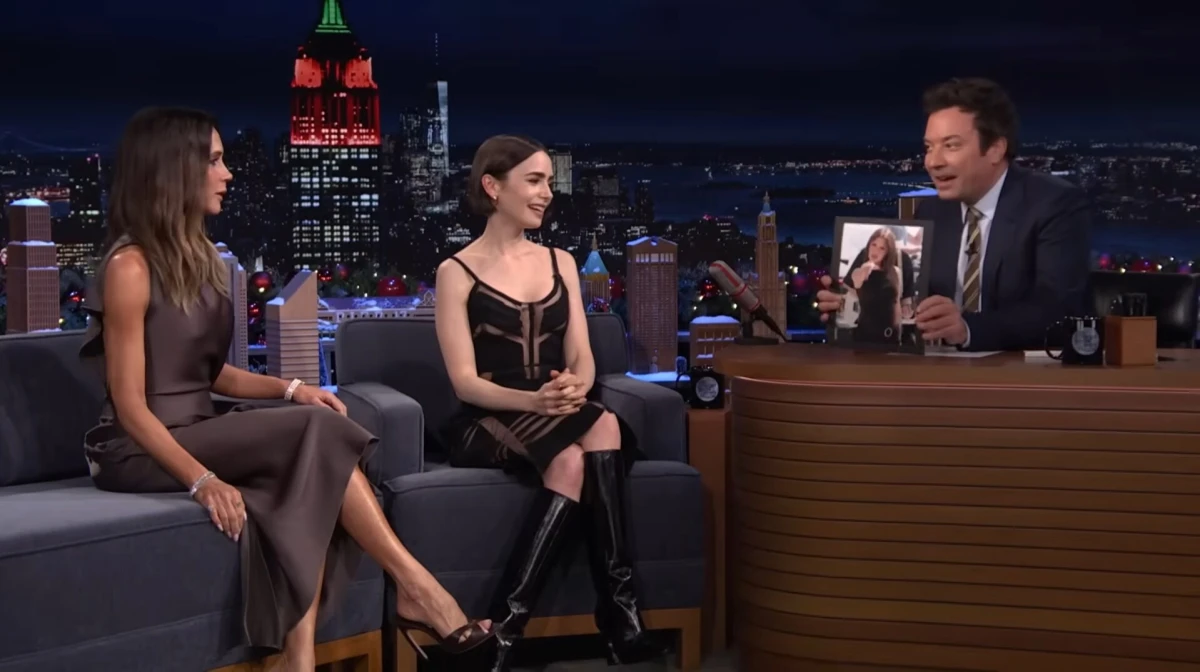 Lily Collins upoznala Victoriju Beckham i nije mogla sakriti suze