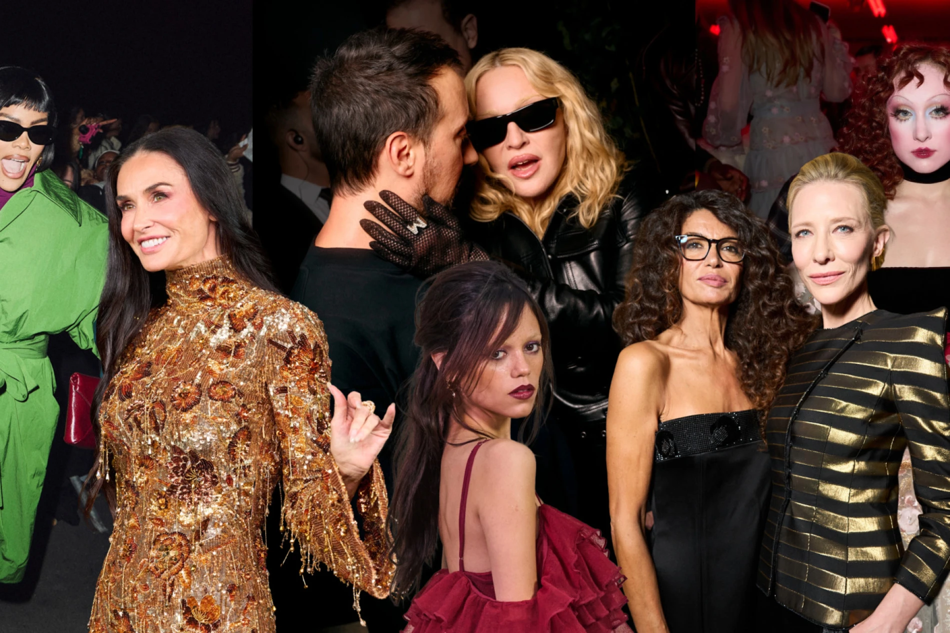 Elle Rewind: Najbolji celebrity trenuci u prvim redovima revija 2025.