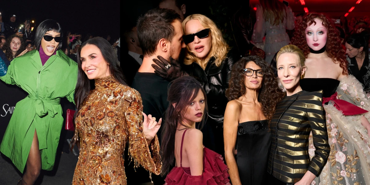 Elle Rewind: Najbolji celebrity trenuci u prvim redovima revija 2025.