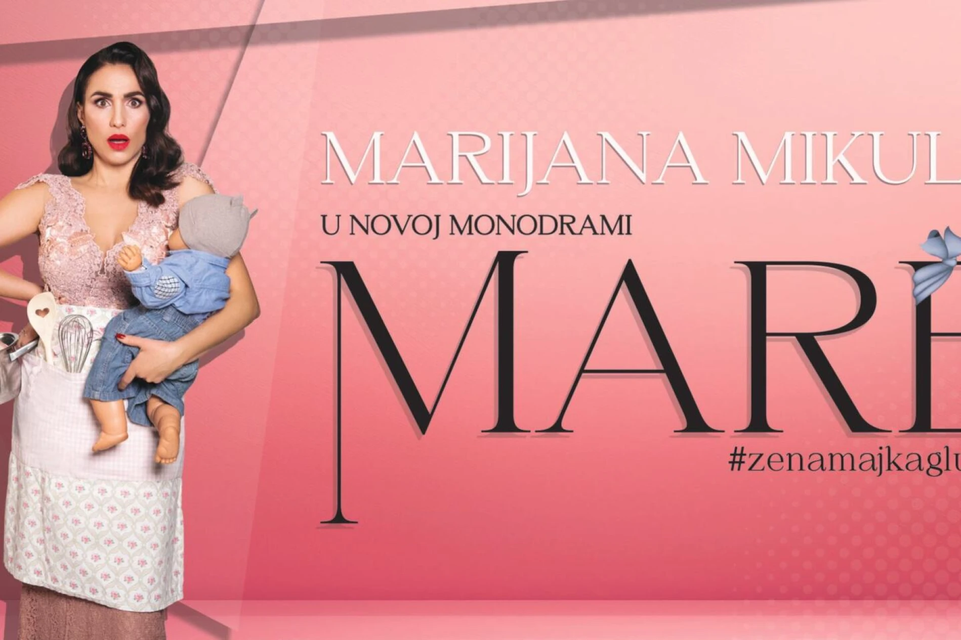 Predstava Marijane Mikulić "Mare #zenamajkaglumica&ldquo; donosi dirljivu priču s duhovitim elementima o životu kakav jest