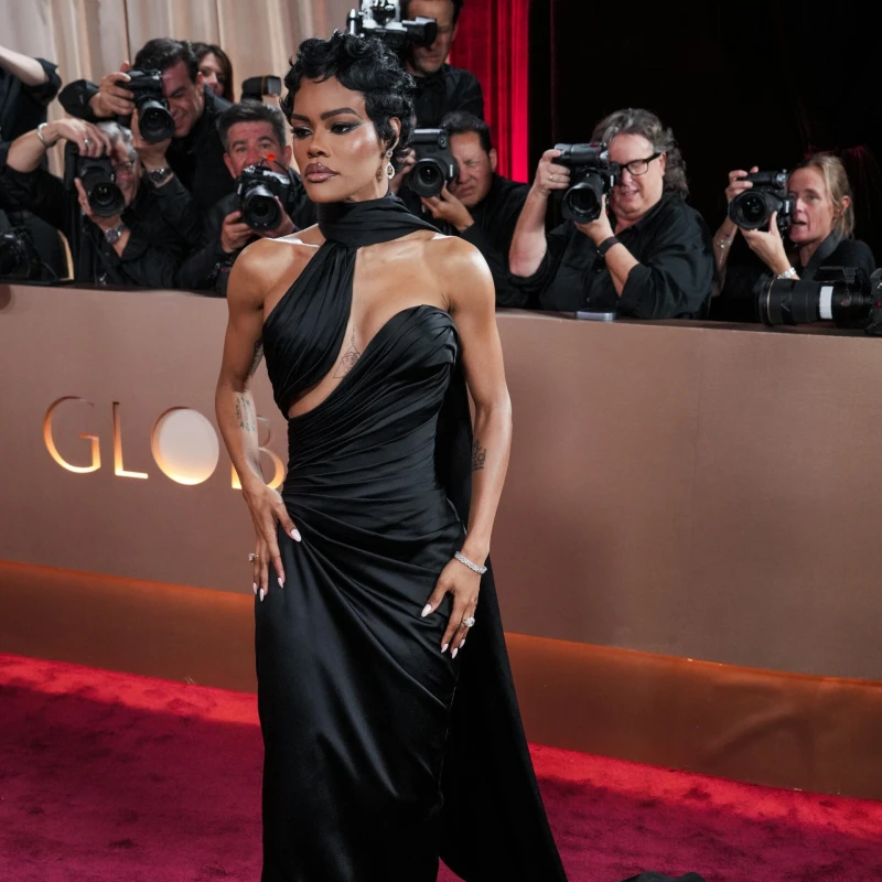 Make-up look dana: Teyana Taylor na Zlatnim globusima 2026