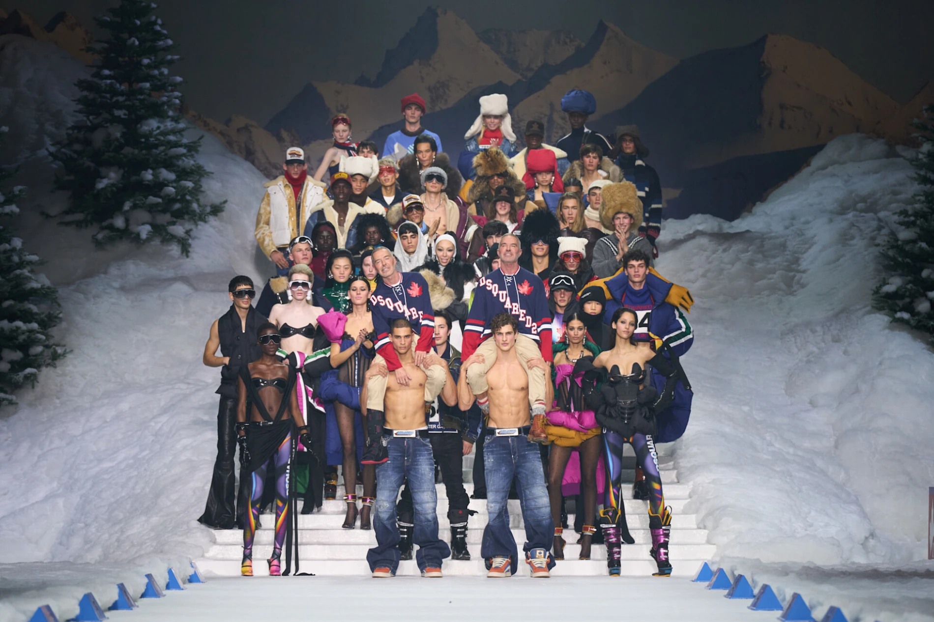 Usijana Dsquared2 revija obilježila je prvi dan Tjedna mu&scaron;ke mode u Milanu