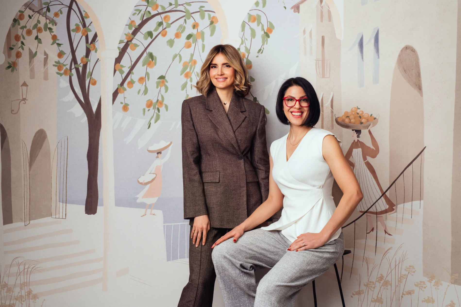 Kad se spoje umjetnost i interijer: Josipa Maras i Mateja Kovač predstavile kolekciju zidnih tapeta
