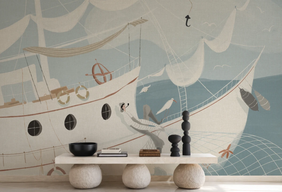 Kad se spoje umjetnost i interijer: Josipa Maras i Mateja Kovač predstavile kolekciju zidnih tapeta