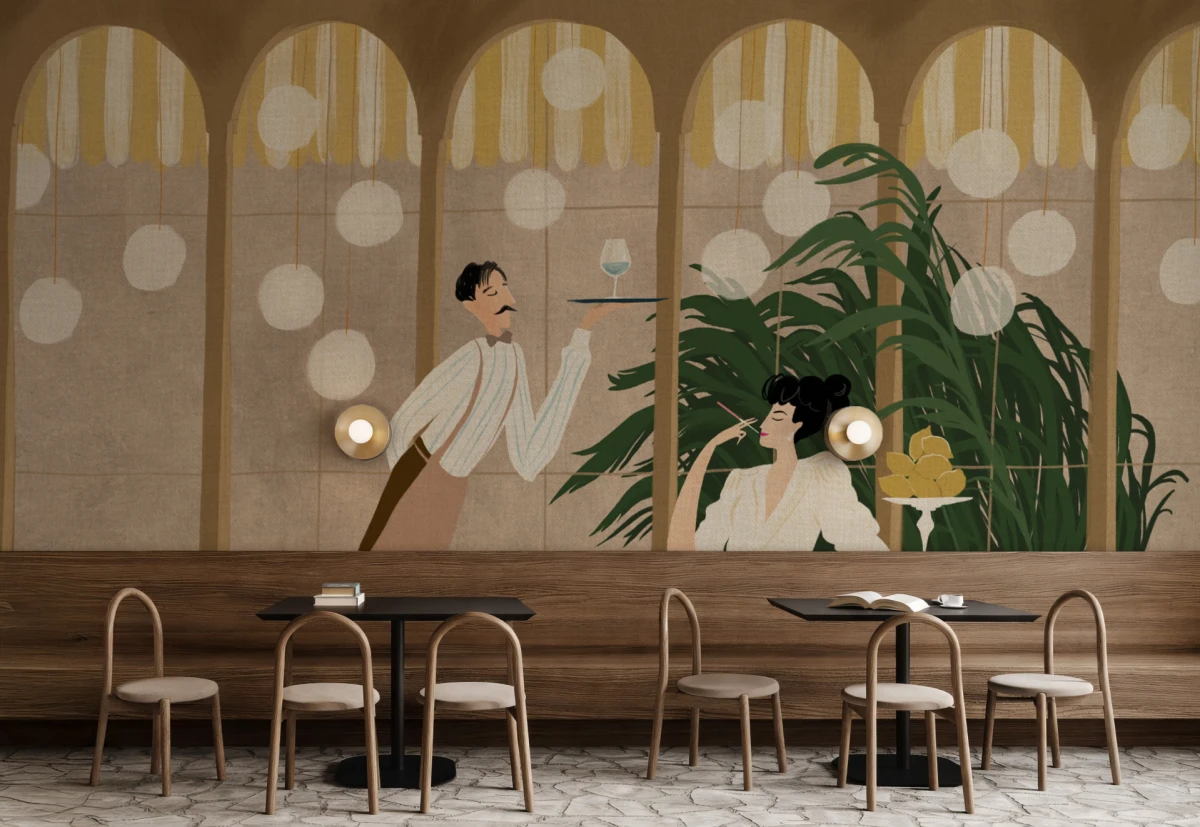 Kad se spoje umjetnost i interijer: Josipa Maras i Mateja Kovač predstavile kolekciju zidnih tapeta