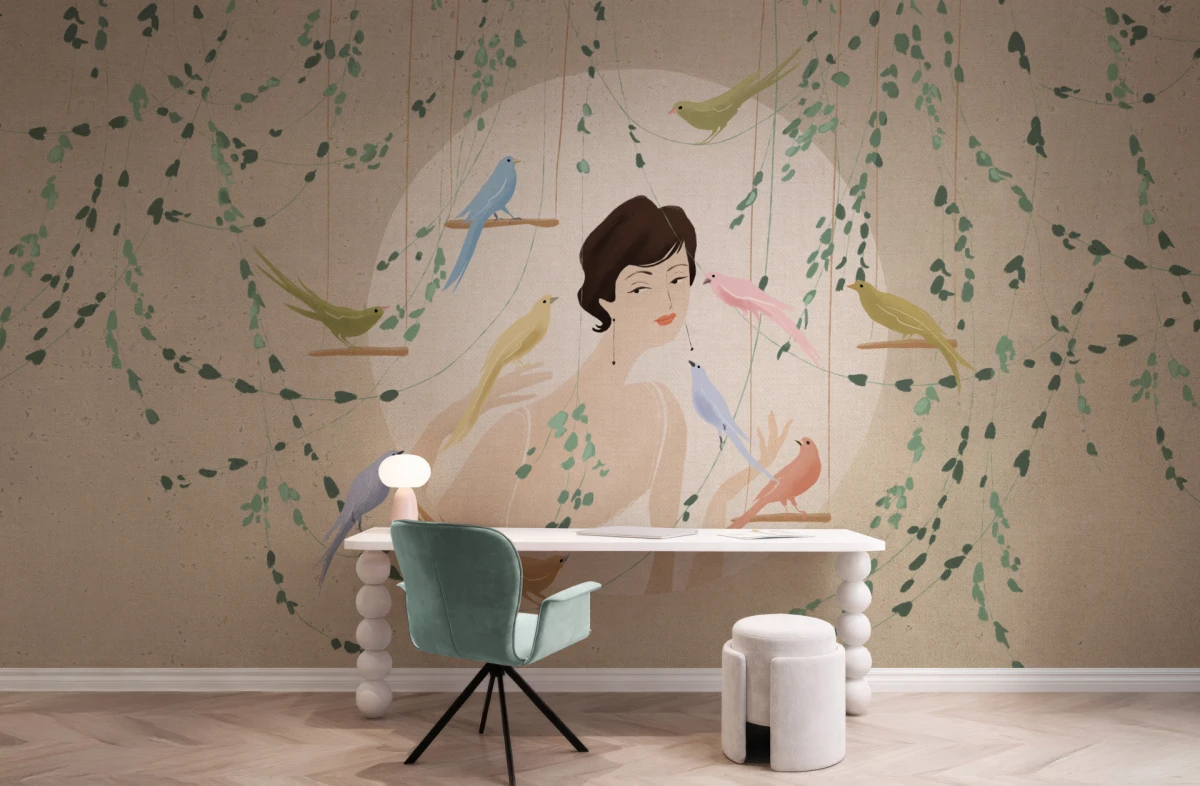 Kad se spoje umjetnost i interijer: Josipa Maras i Mateja Kovač predstavile kolekciju zidnih tapeta