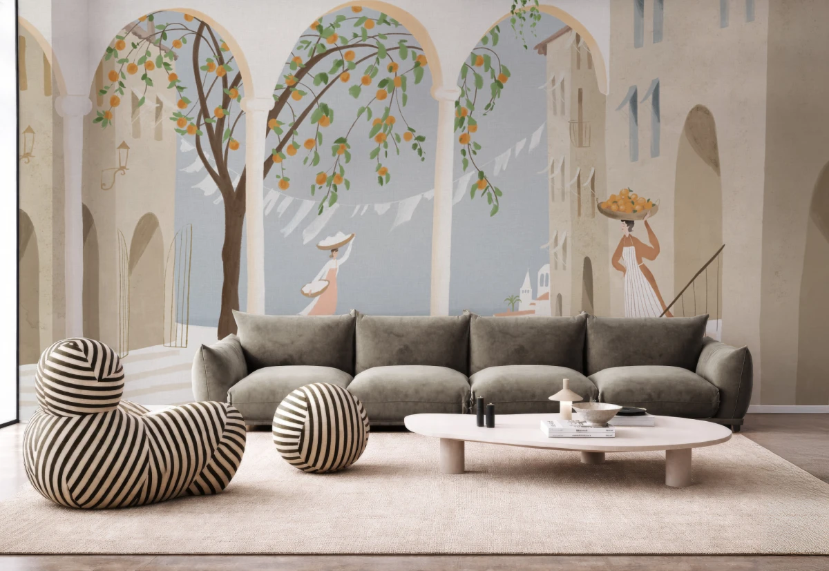 Kad se spoje umjetnost i interijer: Josipa Maras i Mateja Kovač predstavile kolekciju zidnih tapeta