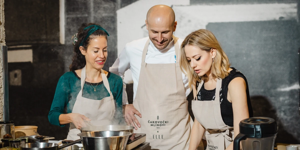 katarina đozović, chef marin medak i jelena veljača