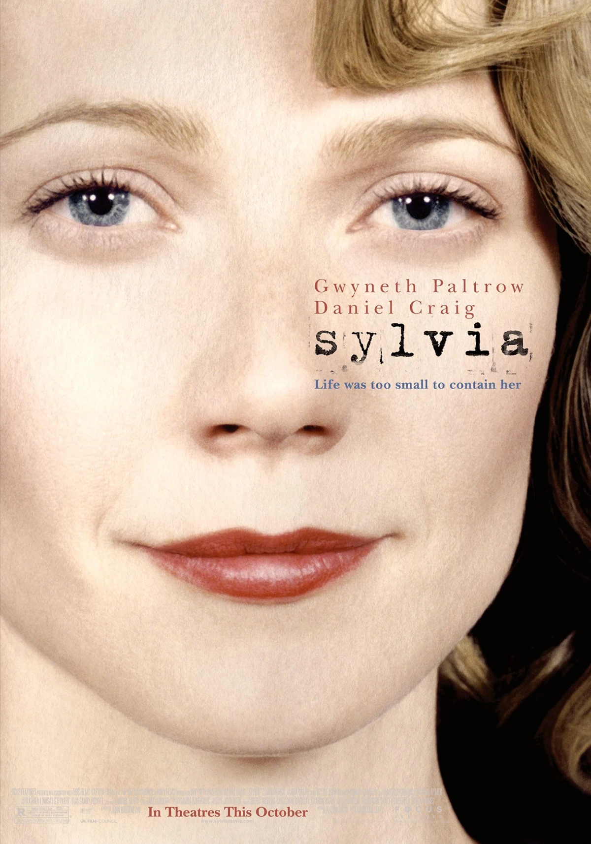 U filmu iz 2003. Gwyneth Paltrow sjajno je odigralaameričku pjesnikinju Sylviju Plath