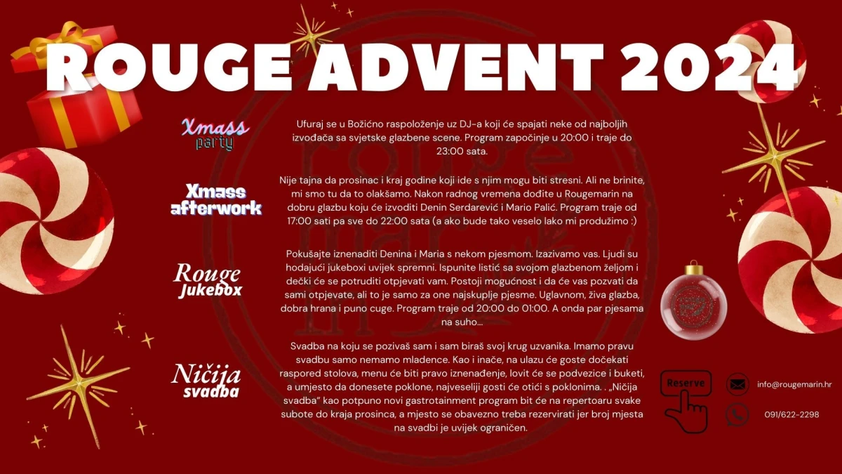 Rougemarin Rouge Advent