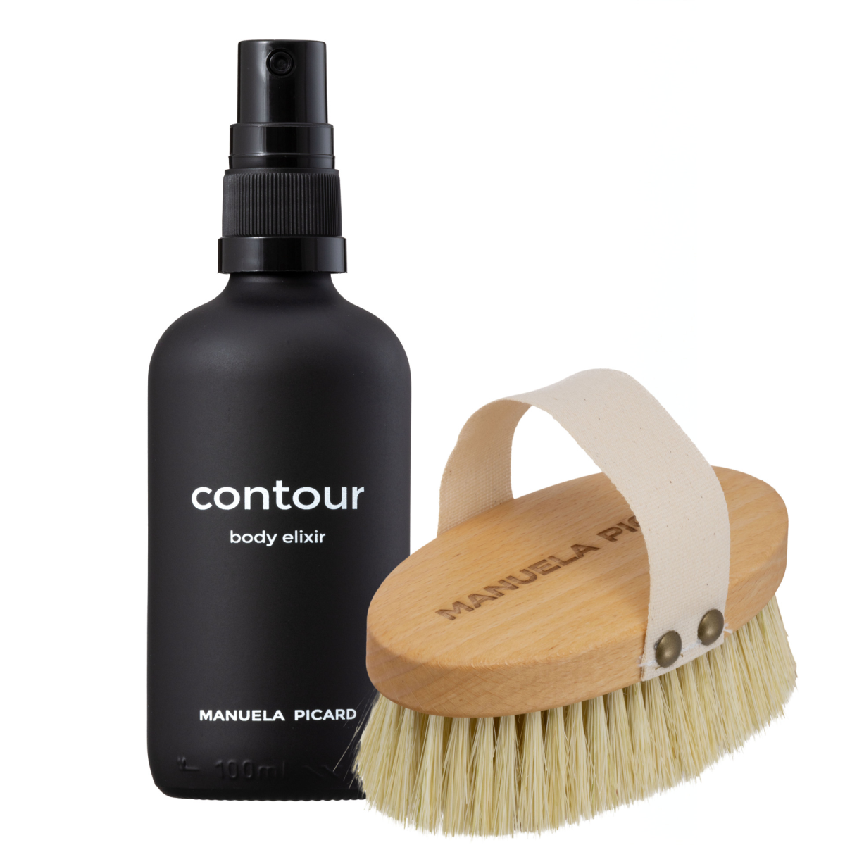 MANUELA PICARD Contour Body Elixir + Body Brush