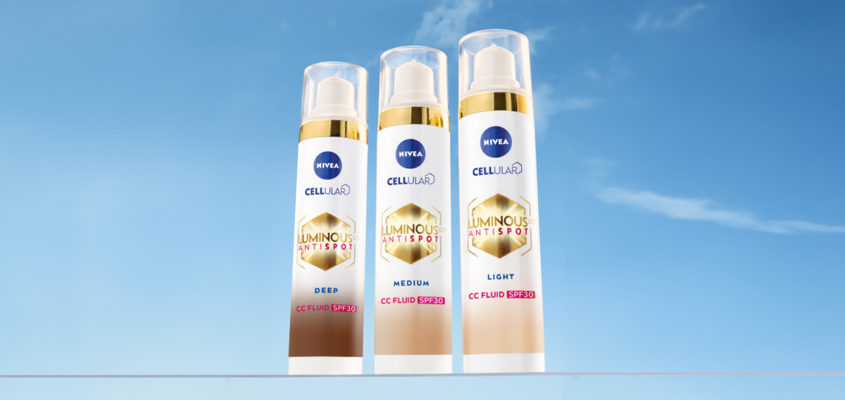 Nivea Luminous630® 3-u-1 CC fluid