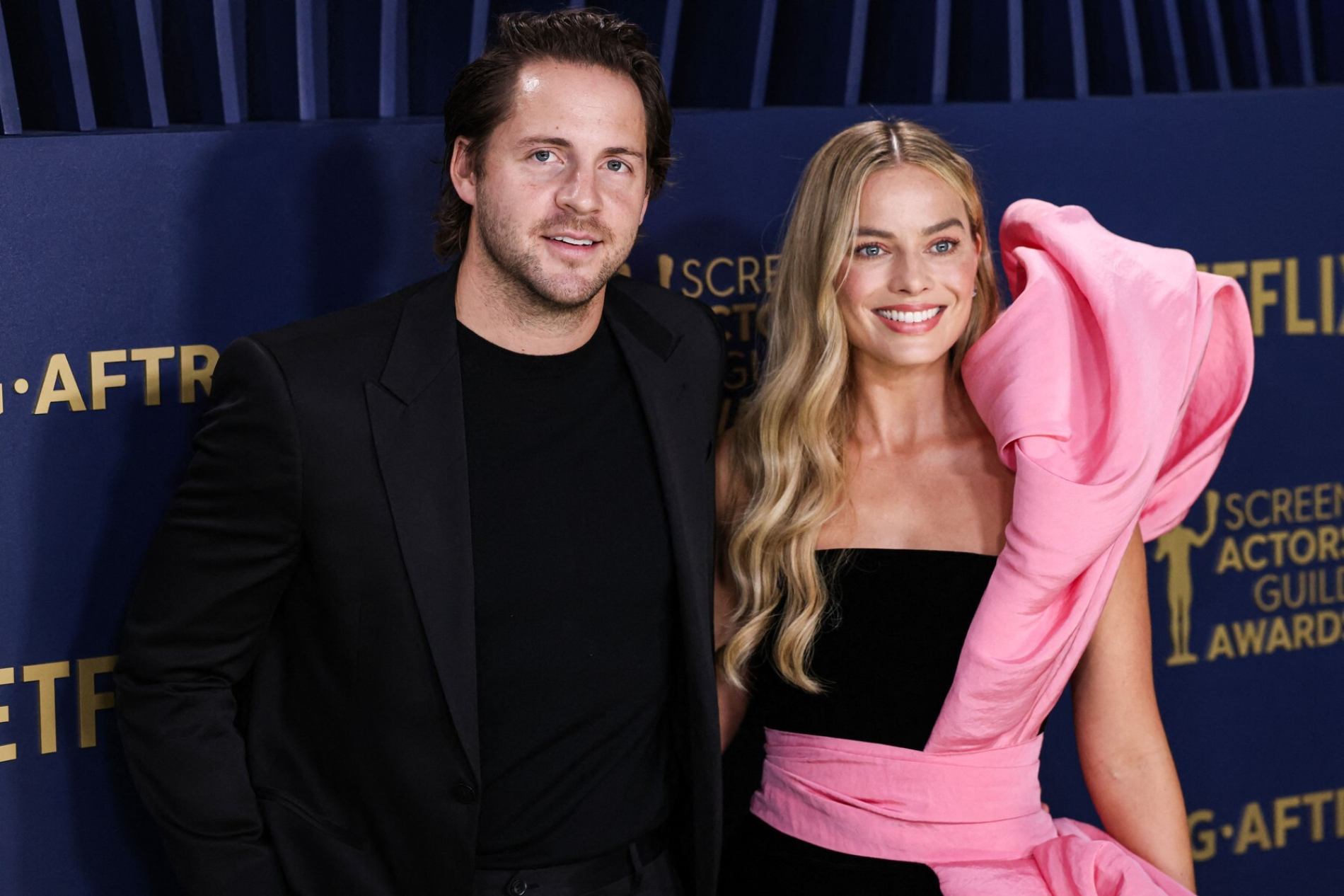 Tom Ackerley i Margot Robbie 