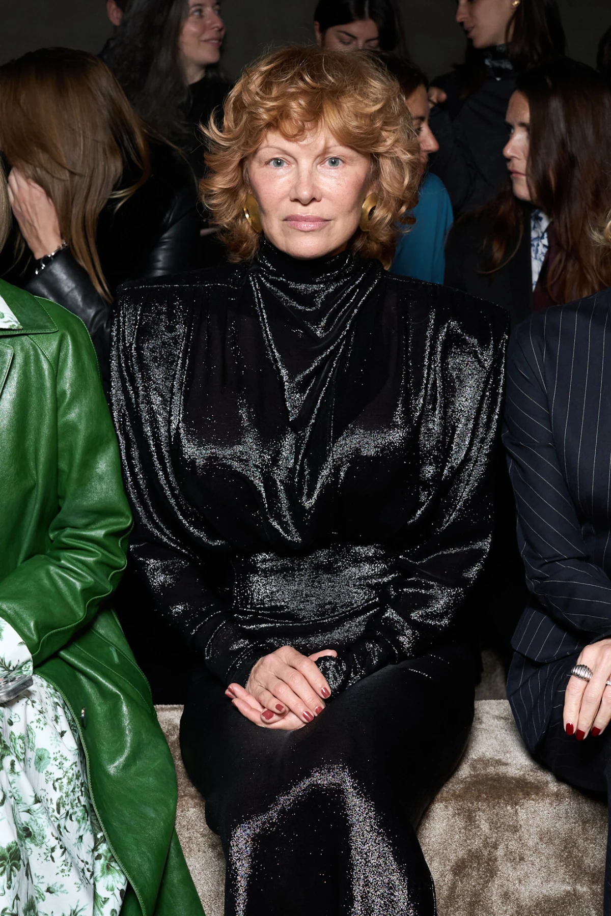 Look Tjedna: Pamela Anderson u 80's eleganciji na Mugler reviji