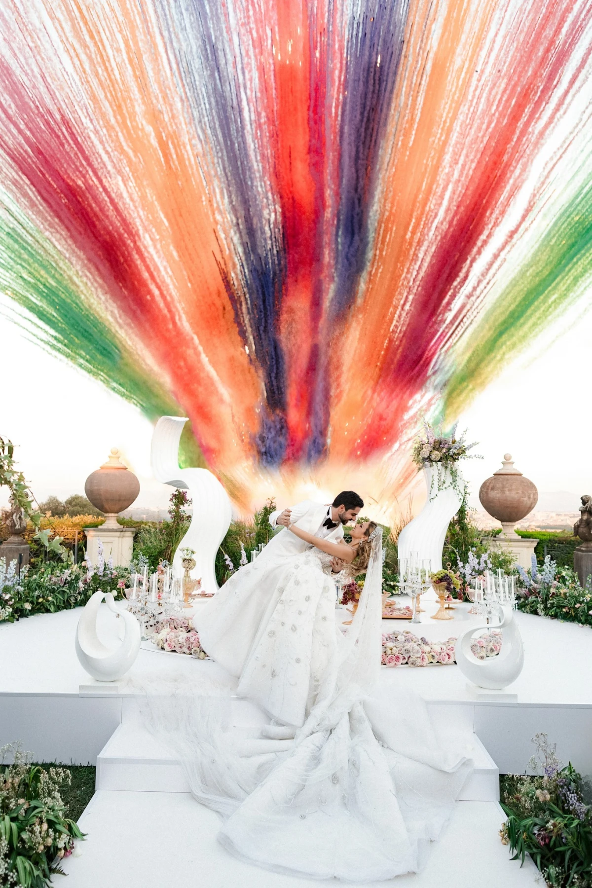 Raskošno vjenčanje Yassmine Ganji i Nime Nadera