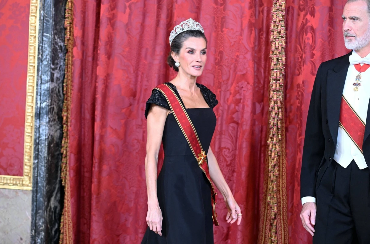 Kraljica Letizia je na državnoj večeri zablistala s rijetkom Cartier tijarom